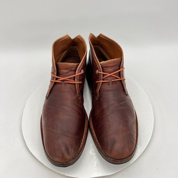 Timberland Boot Company Men Size 10 75509 Brown Leather Plain Toe Chukka Boot - Picture 3 of 16